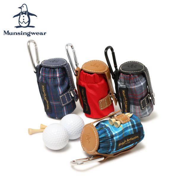 Munsingwear（マンシングウェア） ボールポーチ ゴルフ ボールホルダー