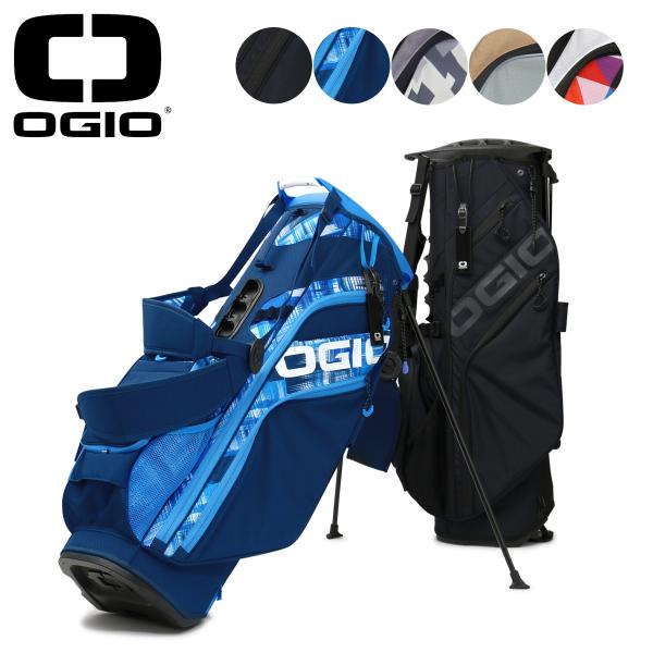 オジオ ゴルフ キャディバッグ スタンド型 8分割 10型 47インチ 2.5kg メンズ レディース OGIO BG OG STN WOODE  HYBRID 23 ゴルフバッグ