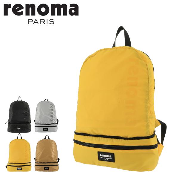 未使用品!!レノマ◎renoma◎キャンパスリュック（レッド）（38Ｂ-52） renoma（レノマ） パリス リュック ベルク メンズ レディース 463702