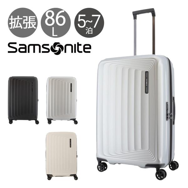 サムソナイト スーツケース ヌオン スピナー 79(86)L 64cm 3.2kgNUON