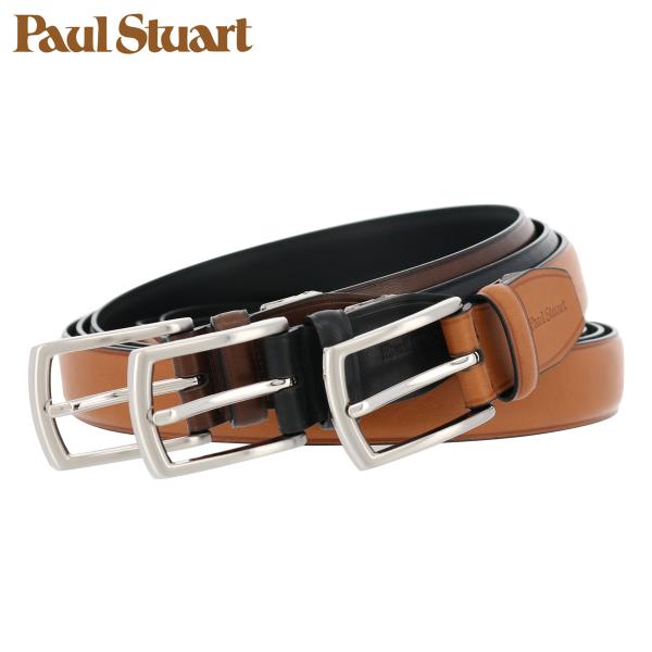 新品タグ付定価16500円の半額ポールスチュアートpaulstuart牛革ベルト PAUL STUART（ポールスチュアート） ベルト 日本製 SB01910 Paul