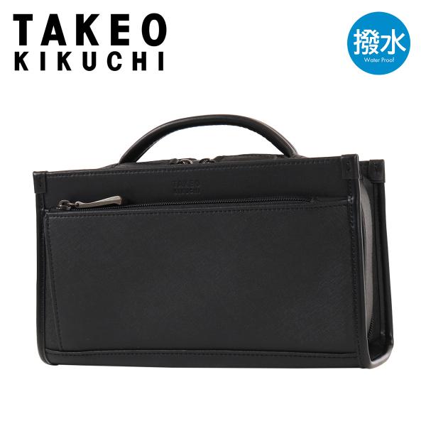 pan様 韓国直輸入 ロゴ 黒 バッグ・ポーチ TAKEO KIKUCHI（タケオキクチ） クラッチバッグ ポーチ マルチポーチ