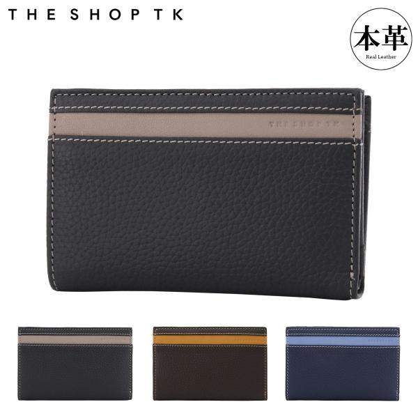 THE SHOP TK ザ・ショップ・ティーケー 二つ折り財布 ミドルウォレット