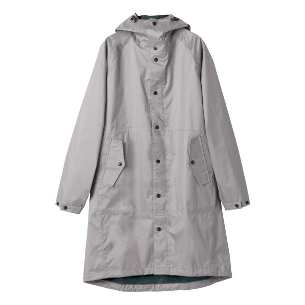 Wpc レインコート モッズ 浸水防止 晴雨兼用 レディース 撥水 シンプル 国産品 レインウェア カジュアル 無地 R 1105