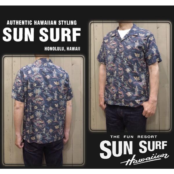 SUN SURF サンサーフ「HELE-MAI-E」アロハシャツ : SADDLEMEN - 通販