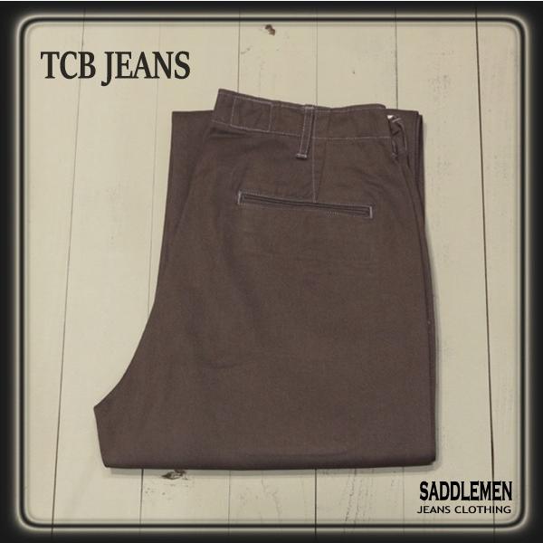 TCBジーンズ Stay Gold Chino/ Trunk Brown : SADDLEMEN - 通販