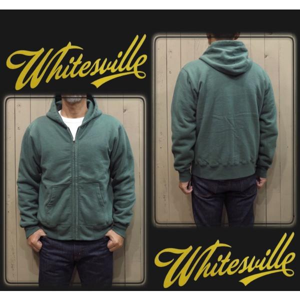 Whitesville ホワイツビル サーマルライニング ジップパーカー L WHITESVILLE ホワイツビル「THERMAL LINING」ZIPパーカー : SADDLEMEN