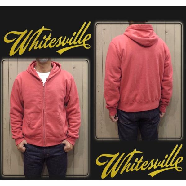 WHITESVILLE ホワイツビル「THERMAL LINING」ZIPパーカー : SADDLEMEN