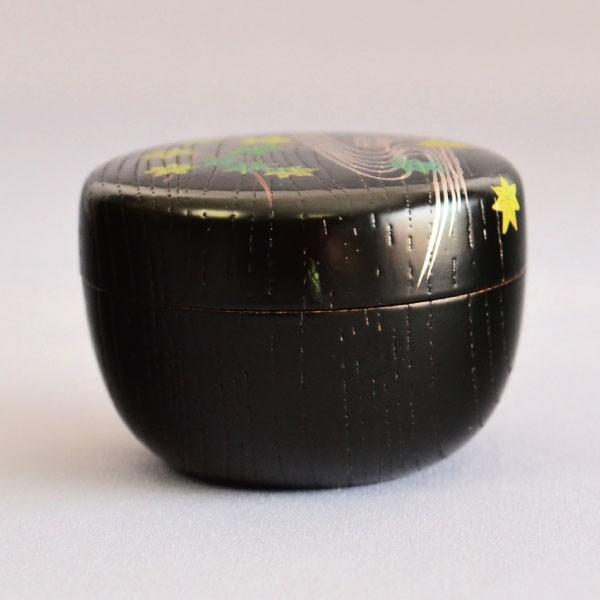 茶道具】白粉解香合 秋野絵 中村宗悦 香合