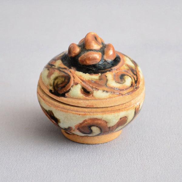 唐物古玩　宋胡録　香合　小壺 唐物古玩 宋胡録 香合 小壺 唐物古玩 宋胡録 香合