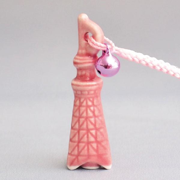 東京スカイツリー(R) 根付 江戸紫 磁器製 オフィシャルグッズ : 茶道具