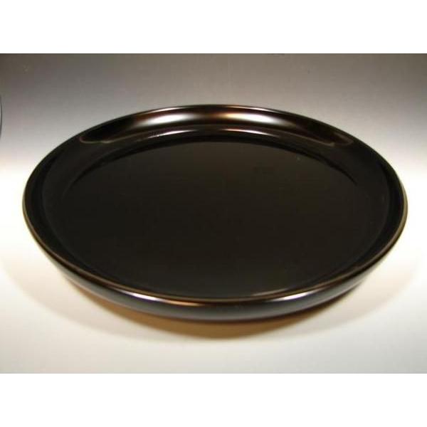 茶道具真塗大円盆