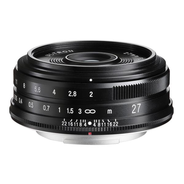 【ハンディファンプレゼント】 Voigtlander (フォクトレンダー) ウルトロン (ULTRON) 27mm F2 ブラック フジフイルムXマウント