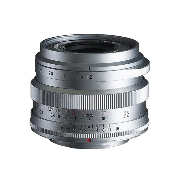 Voigtlander (フォクトレンダー) NOKTON (ノクトン) 23mm F1.2 Aspherical シルバー （富士フイルム Xマウント用）