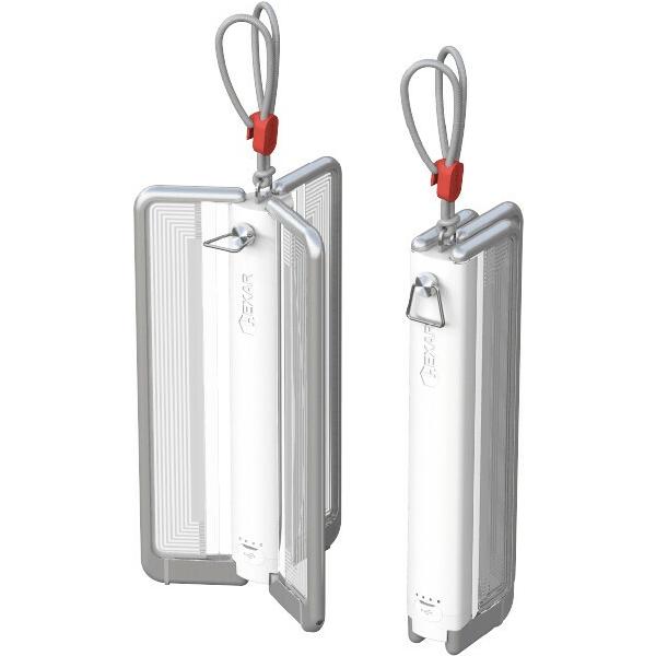 HEXAR 導光板ランタン CL6 ホワイト 充電式LEDランタン 薄く