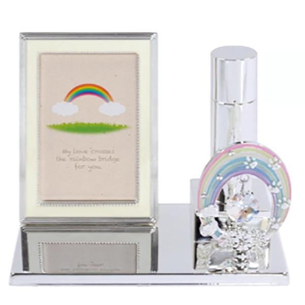 東京ローソク　お骨入れ付オーナメントフレーム　レインボー　ペット用分骨壺