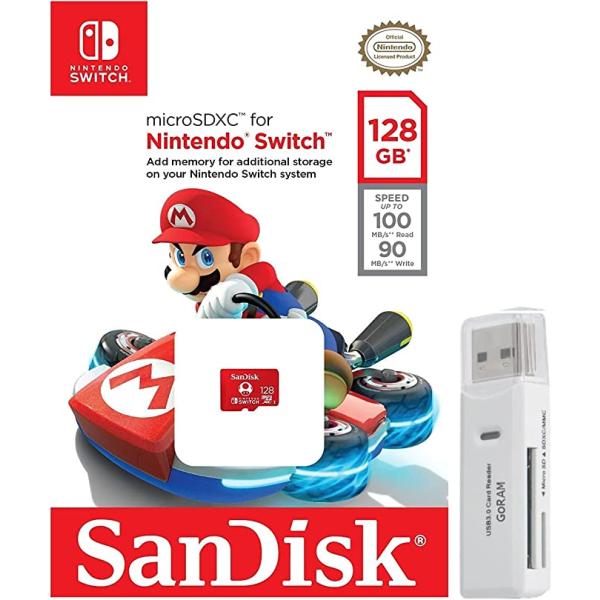 ネコポス便配送商品】【並行輸入品】サンディスク(SanDisk) Nintendo Switch対応 microSDXC 128GB SDSQXAO- 128G-GN3ZN :619659188269:サエダオンラインショップ 通販 