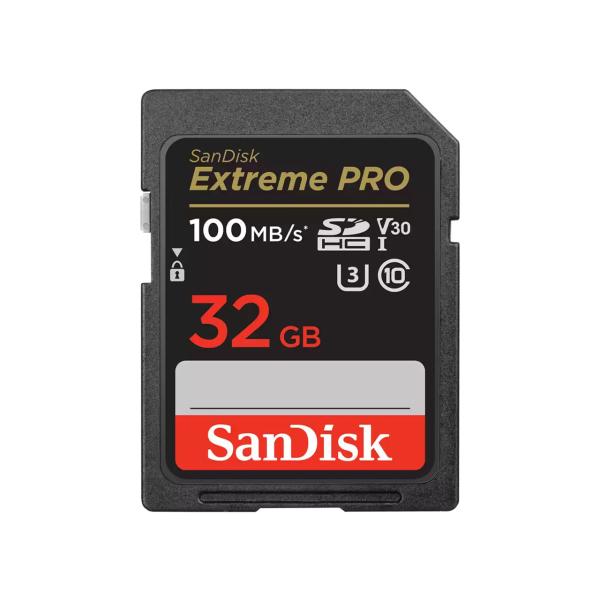 「2枚セット」 SDカード 32GB サンディスク Extreme PRO SDSDXXO-032G-GN4IN SanDisk SDHC UHS-I U3 V30 4K エスディー