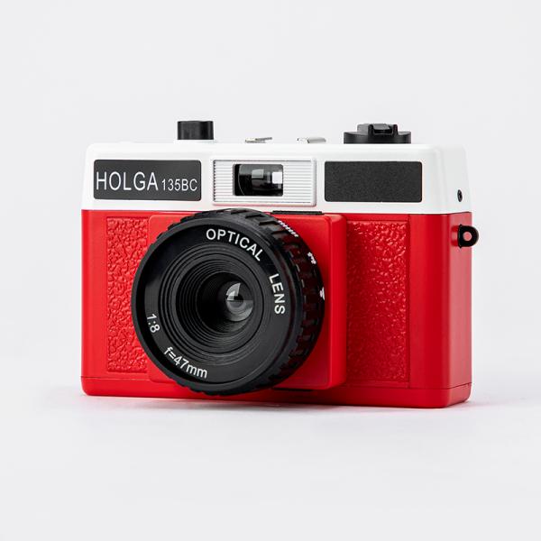 ホルガ【HOLGA】フィルムカメラ H-135 BC レッド/ホワイト [トイ 