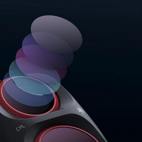 PGYTECH  Osmo Pocket 4P�p �ώ� ND�t�B���^�[ (3 to 7-Stop)�@P-60B-011 ���i�摜4