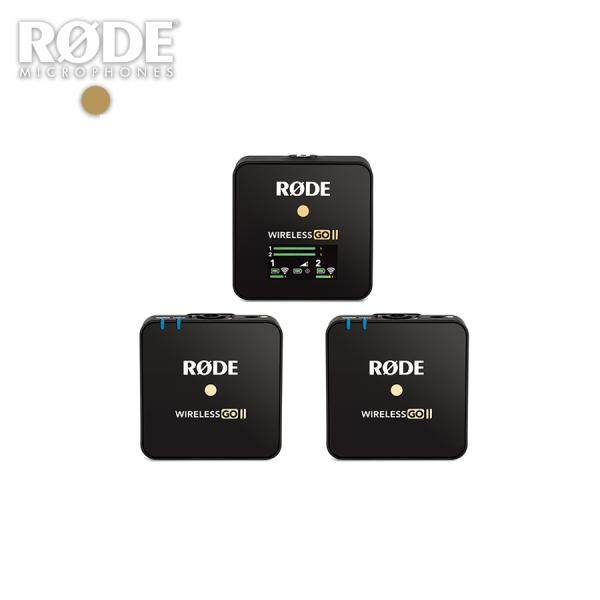 他サイト： RODE(ロード)　Wireless GO II ワイヤレス送受信機マイクシステム【生産完了品・在庫限り】の商品画像