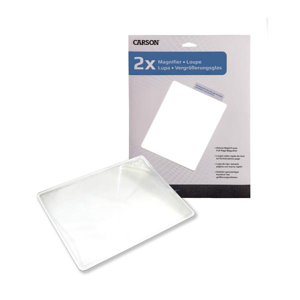 全米で人気ブランド！丈夫なフレネルレンズ。 軽量かつ薄型、視界全体を鮮明に映し出します。 主に新聞、本、雑誌、地図、メニューなどを読むのに最適です。外寸(約)：W21.4×H28×D0.3ｃｍ 製品重量：123g 素材：PS 倍率：2倍 イ...