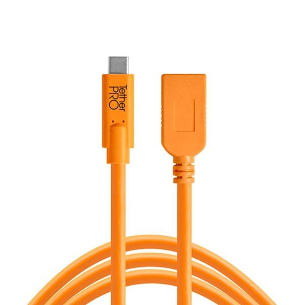 TETHER TOOLS(eU[c[Y) eU[v USB-C to USB-A Female Adapter@IW CUCA415-ORG
