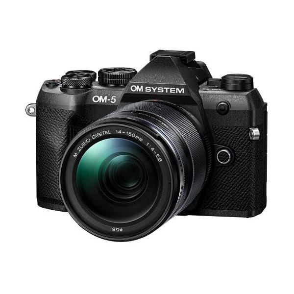 オーエムシステム (OM SYSTEM)  ミラーレス一眼 OM-5 Mark II 14-150mm Il レンズキット ブラック