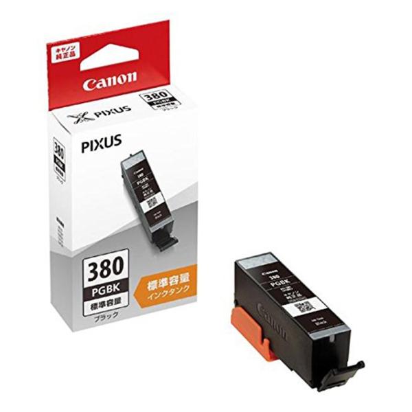 【ネコポス便配送商品】キヤノン(Canon) 純正インクカートリッジ  BCI-380PGBK ブラック