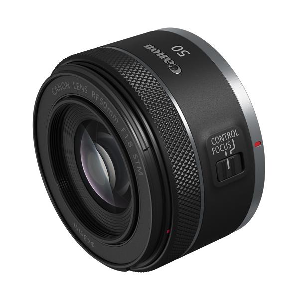 キヤノン (Canon） RF50mm F1.8 STM　小型 軽量 単焦点 f1.8 ボケ 標準レンズ