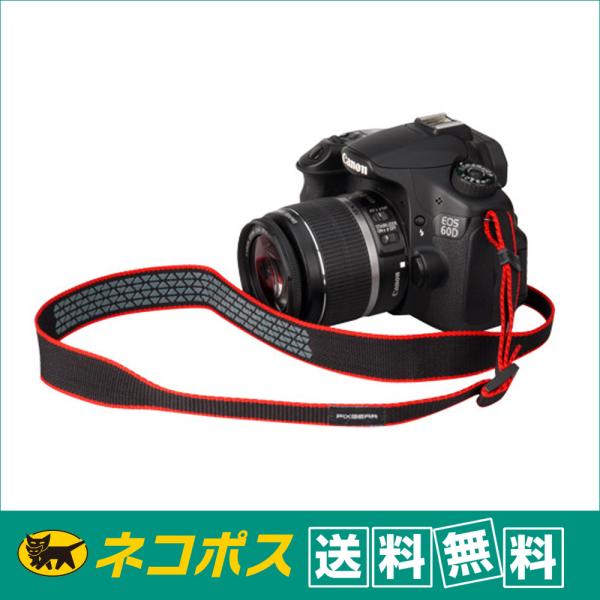 【ネコポス便配送商品】ハクバ ピクスギア  テーパードストラップ25 レッド (KST-60TP25RD)