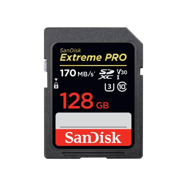 【ネコポス便配送・送料無料】【並行輸入品】サンディスク(SanDisk) Extreme Pro SDXC UHS-I 128GB SDSDXXY-128G-GN4IN