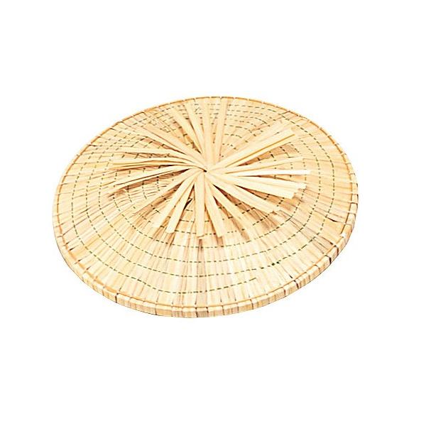 ● サイズ／φ24センチ※生産ロットにより、色目に濃淡がございます。お祭り、イベントに人気のボサ笠。伝統工芸らしい手作りならではの表情が豊かで、商品は伝統行事やお祭りには最適な雰囲気を醸し出してくれます。伝統や趣き、雰囲気を求める方にはオス...