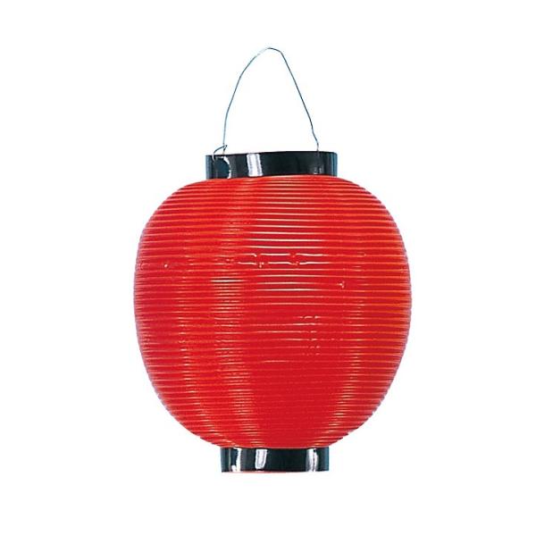 ● サイズ／H24センチ × φ22.5センチ● カラー／赤（レッド）プラスチック製でポリエチレン樹脂から出来ている提灯です。リーズナブルで、雨や雪にも強いです。お祭り、イベントから飲食店、店舗の装飾にも使えます。ご使用後は、畳んでしまえる...
