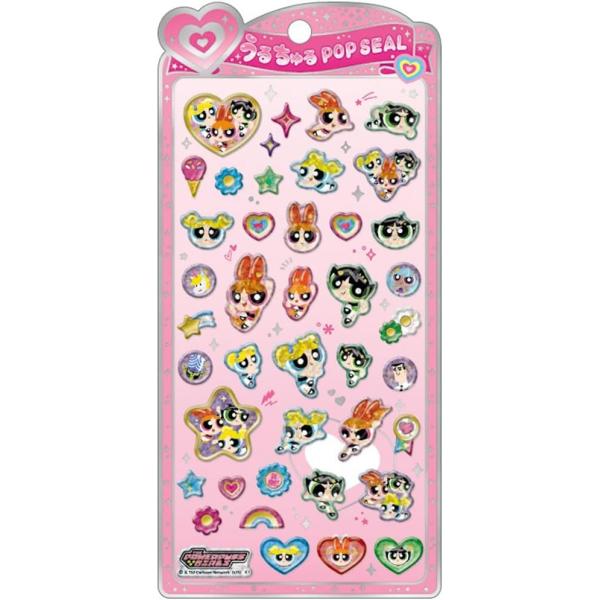 ロルバーン ポケット付メモ3冊 パワーパフガールズ うるちゅるポップシール新作 パワパフうるちゅるポップシール開封❤️🩵💚✨ ずっっと欲しかった