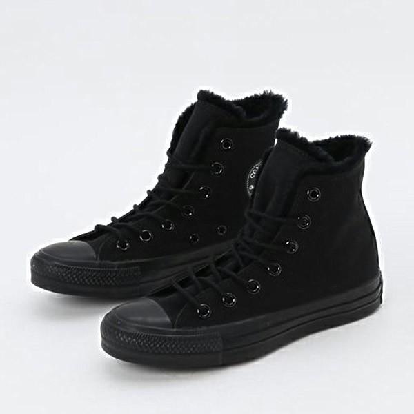 Converse コンバース All Star Infur Hi オールスター インファー ハイ レディース メンズ ハイカット ボアスニーカー ブラック Skyblue 通販 Yahoo ショッピング