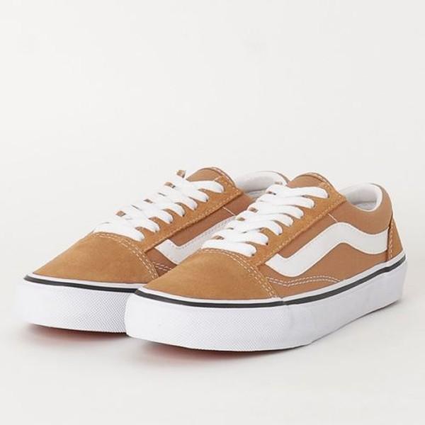 年春夏新作 Vans バンズ Old Skool オールドスクール V36cf メンズ レディース スニーカー シナモン 0003 Skyblue 通販 Yahoo ショッピング