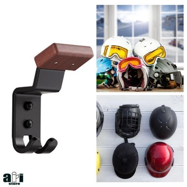 汎用バイクヘルメットホルダー、バイクヘルメットラック、壁掛け