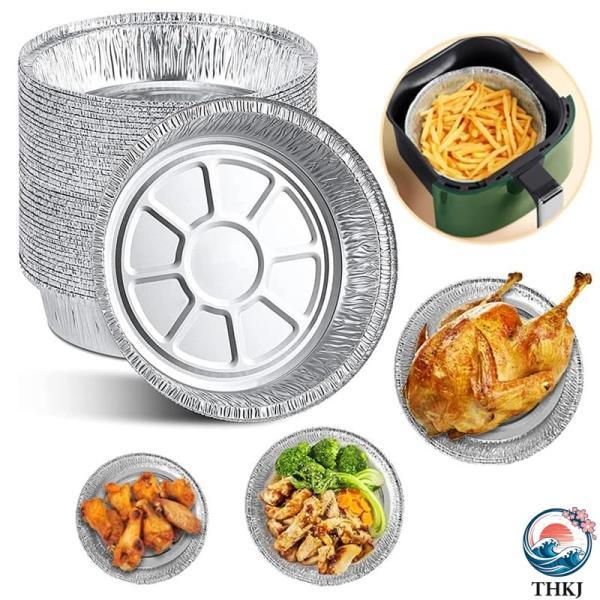 商品の説明                                                商品説明 食品グレードのアルミホイル製で、優れた耐熱性、耐油性、難燃性を備え、お手入れも簡単です。 美味しいパイ、フライドポテト、ケー...