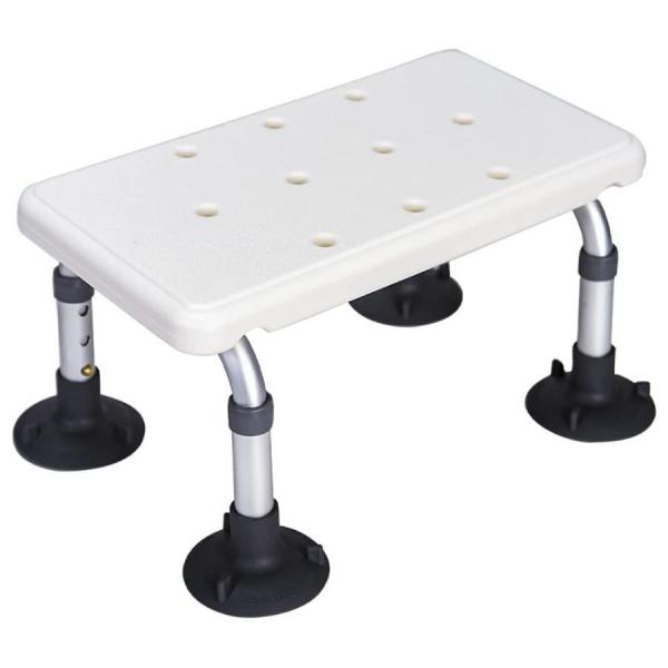 【材質】アルミニウム、：軽くて錆びない。ポリエチレン：無添加材料は普通の材料よりも環境に優しく、健康的である。【背もたれなしタイプ】背もたれなしタイプは洗いやすく、持ち運びが便利で、座面の高さを3段階に調整でき、必要に応じて使用することがで...