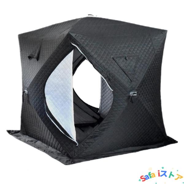 防水防風設計: オックスフォード布と防水コーティングでできたこのテントは、雨風に強く、釣りの最中でも快適に過ごせます。暖かい保持: 3層綿織物と厚い綿でできていますので、寒い日でも心地よい温度を保てます。便利な設計: 二重ドアとベントホール...