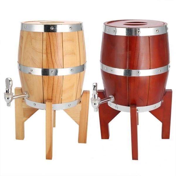 ビールサーバー 自宅 業務用　ビール樽 3リットル オーク材 バレル