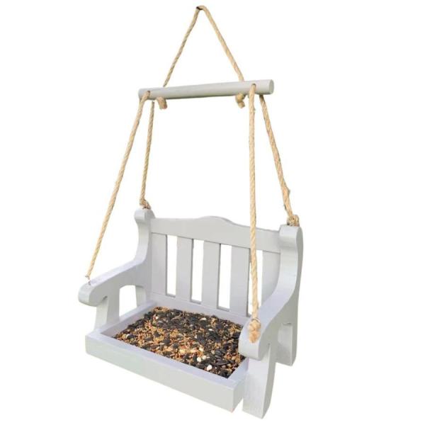 野鳥のデザイン]野鳥の餌やりに最適です,鶏のように,すずめ,日本の麻雀,安全で便利な給餌場所を提供する.このバードフィーダーは野鳥に最適です,どんな屋外空間でも静かなバードウォッチングのオアシスを作るのに最適です.[掛けやすい]この木製の鳥...