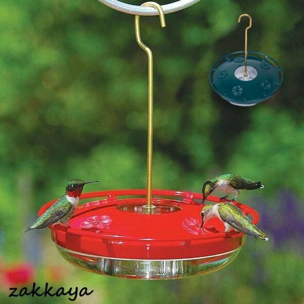 【商品名】鳥用 給水器 給餌器 鳥水やり バードフィーダー 鳥用 吊り下げ 野鳥小鳥 おしゃれ プラスチック 鳥の餌箱 グリッドチューブ付き 鳥 給餌器 スタンド 餌入れ 餌台 餌場 ペット食器 鳥用品商品仕様カラー グリーン レッド材質：...