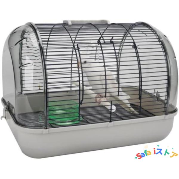 アフターセールス：私たちはあなたに高品質のサービスを提供します、ショッピング中に問題が発生した場合は、メールでご連絡ください、できるだけ早く解決します。【適用シーン】外出時に持ち運びが非常に便利です。 ケージの上部にハンドルがあり、屋内、リ...