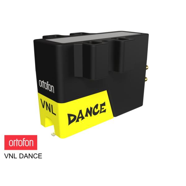 Ortofon VNL DANCE(オルトフォン MMカートリッジ)イエローの蛍光スタイラスを備えたDANCEはDJ仕様の高剛性なアルミカンチレバーと楕円針のスタイラスチップを使用。新時代オルトフォンDJカートリッジにご期待ください。※TR...