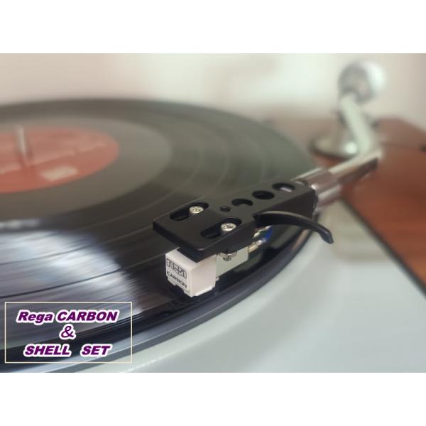 REGA CARBON + SHELL (レガ MMカートリッジ・ヘッドシェル付き REGA CARBON + SHELL (レガ MMカートリッジ・ヘッドシェル付き