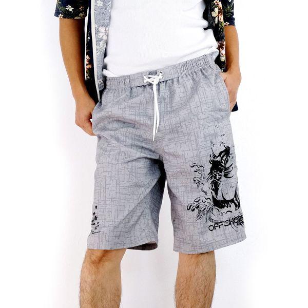 送料無料 サーフパンツ 海パン 水着 鯉 メンズ ハーフパンツ ボードショーツ 白 G2606 06 Saganstyle Yahoo 店 通販 Yahoo ショッピング