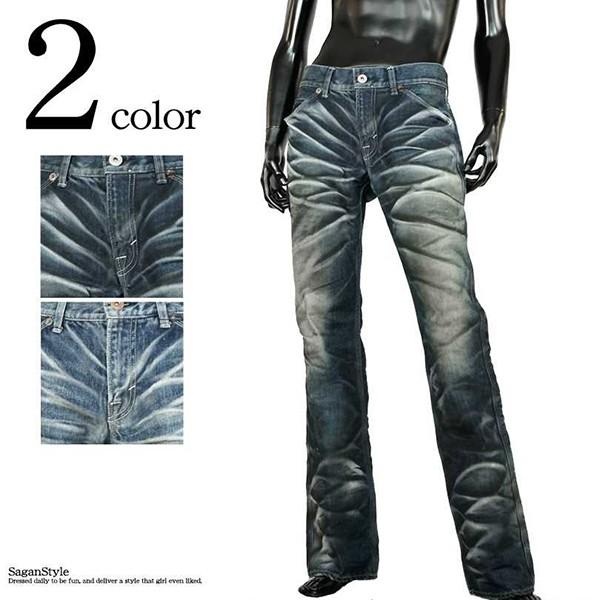 NINE PLANET USA製ブーツカットデニム　DenimJeans デニムパンツ メンズ ブーツカット ヴィンテージ 日本製