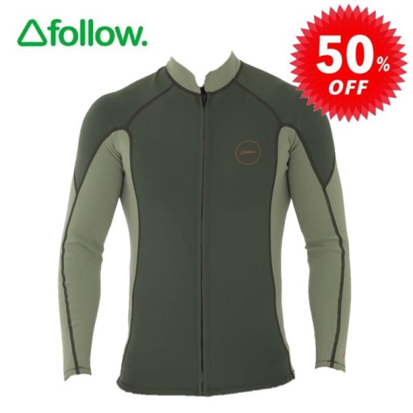 ★☆ OUTLET CLEARANCE SALE ☆★Follow（フォロー）のメンズタッパーです。　高品質で定評のあるFollowのマリンウェア　水上バイクのユーザーや、SUP（サップ）、ウェイクボードをする方にも人気のブランドです！　在...